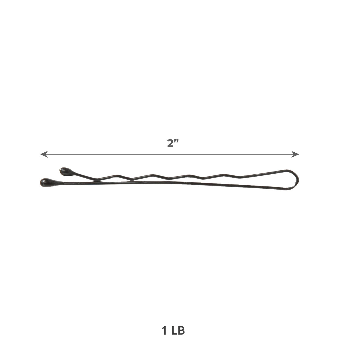 Ball tip detail on ForPro pin displaying scalp comfort and protective benefit