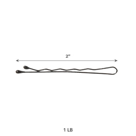 Ball tip detail on ForPro pin displaying scalp comfort and protective benefit
