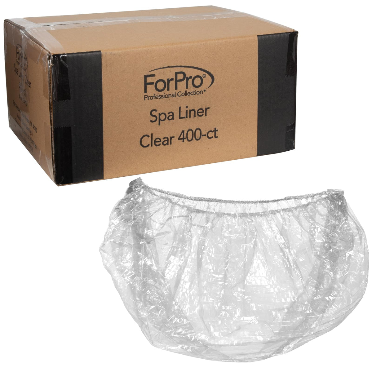 ForPro clear pack showing full 400-count and product label benefits