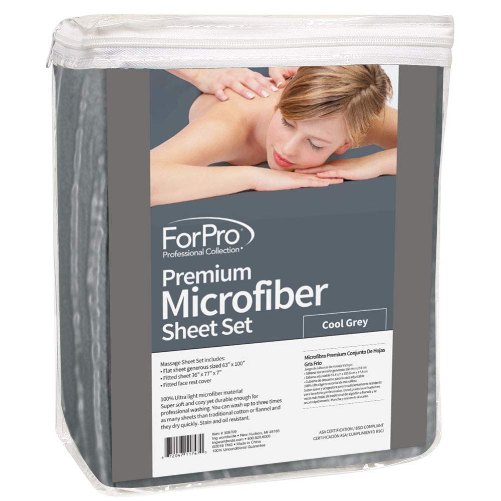 ForPro close-up microfiber weave texture showing softness and quick-dry performance