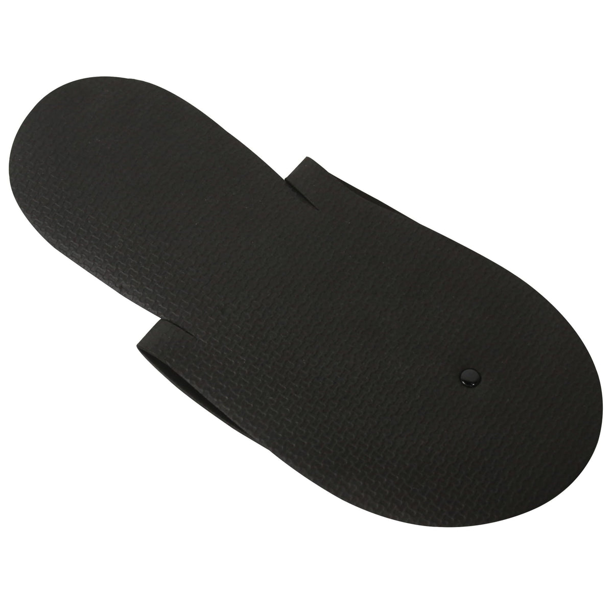 ForPro slipper worn in salon setting showing secure fit and client comfort benefit