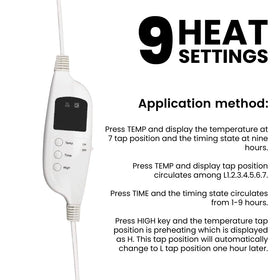 ForPro detachable 6-foot power cord displayed for easy storage and replacement