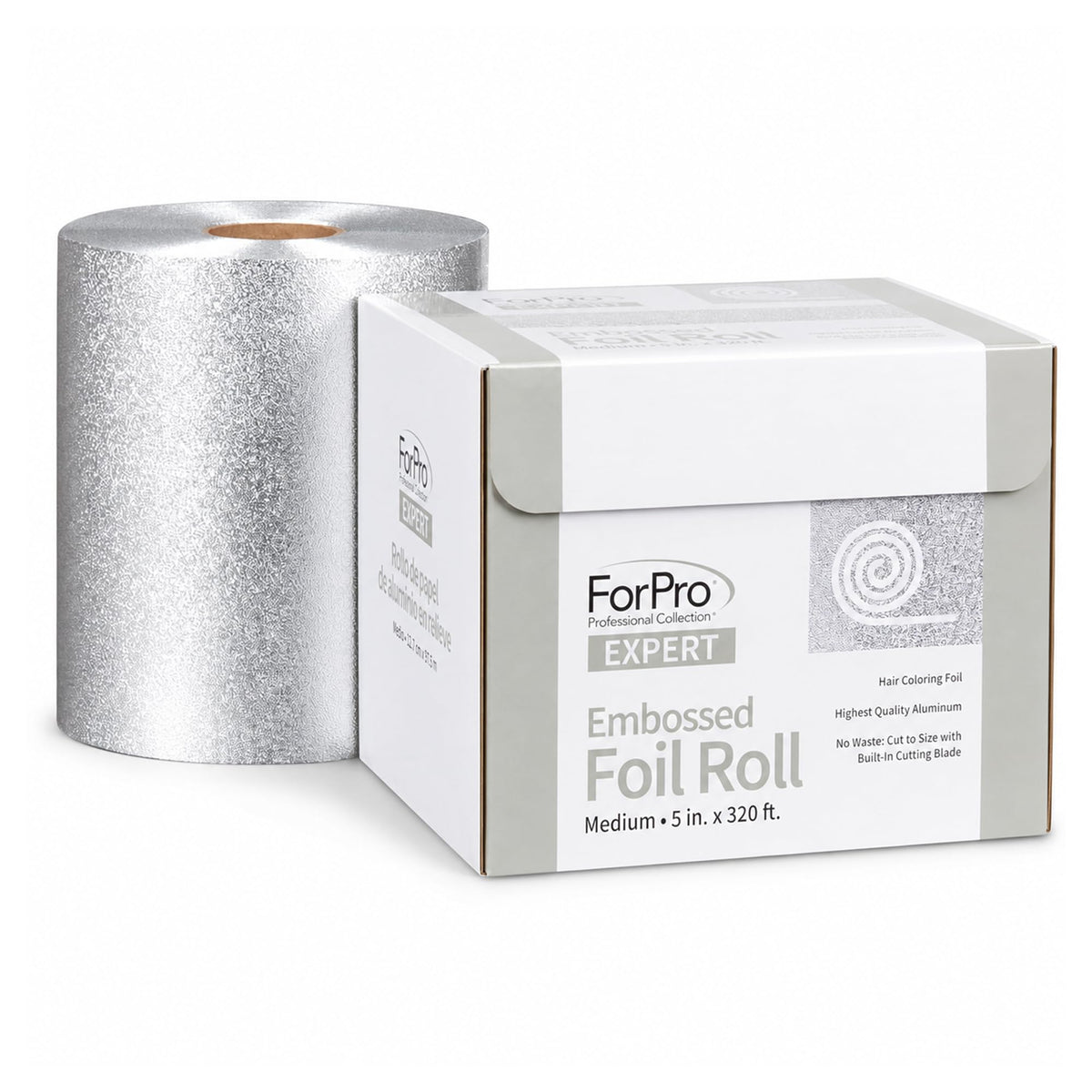 ForPro embossed foil front box showing brand and benefits on-pack