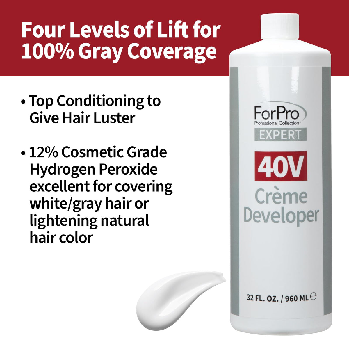 ForPro Expert used in foil highlights demonstrating strong lift and predictable results