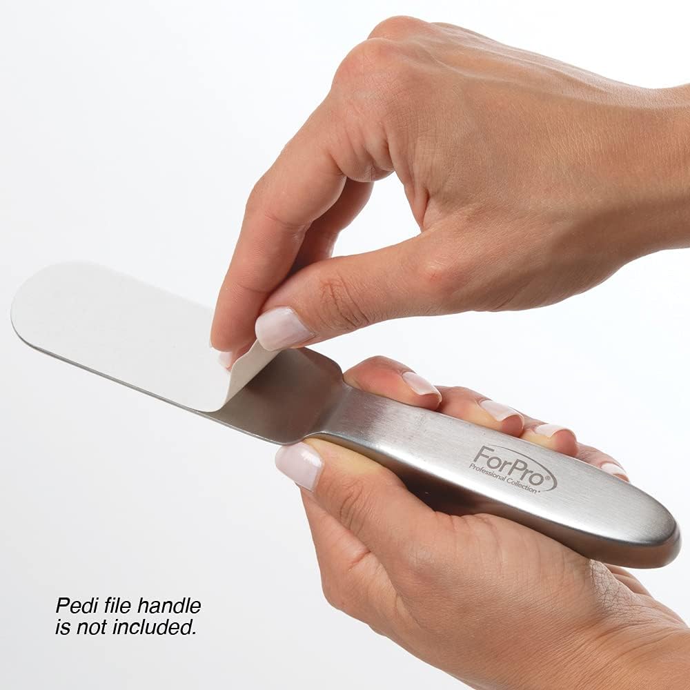ForPro file with refill in use showing efficient callus smoothing