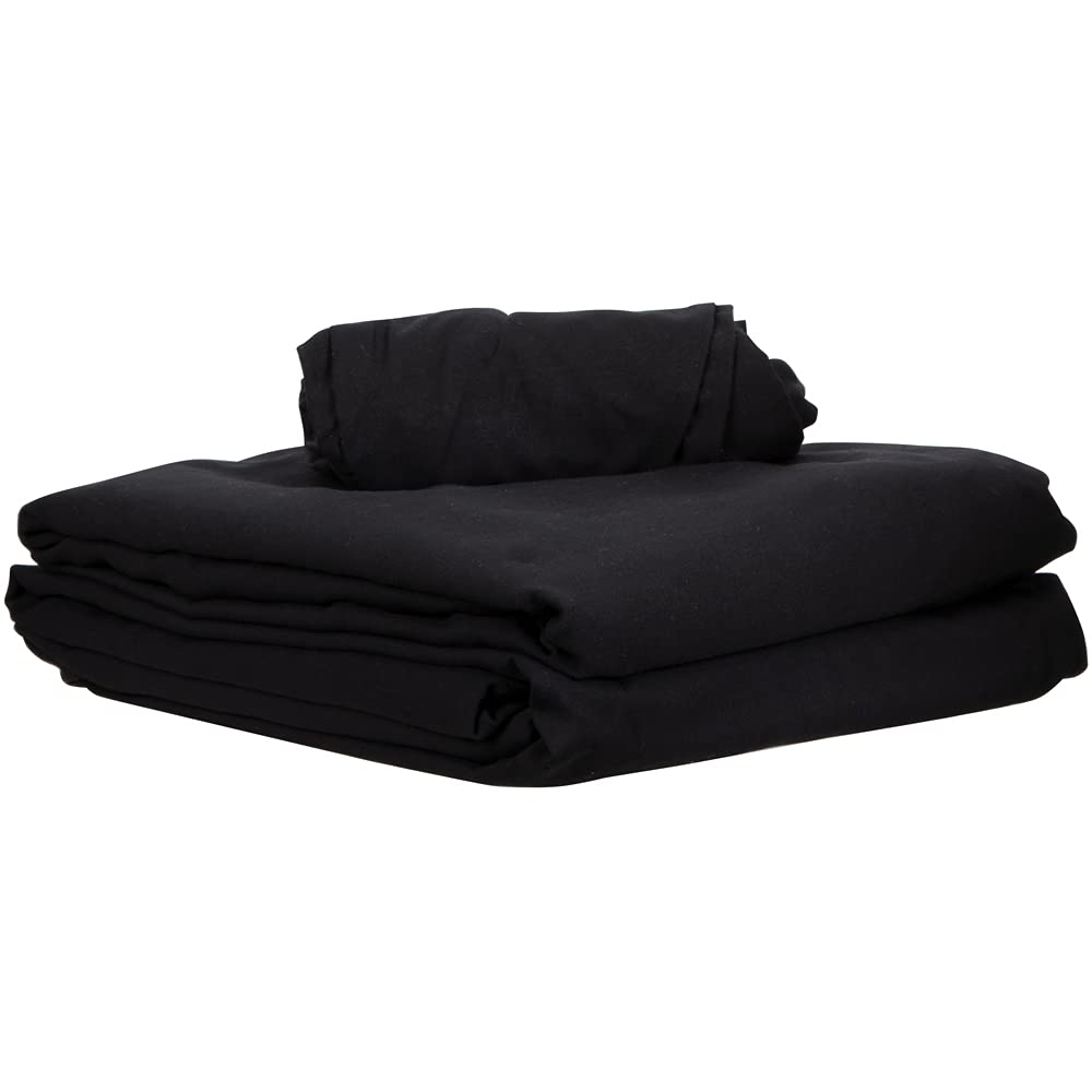 ForPro flat sheet spread on massage table for full coverage and neat draping