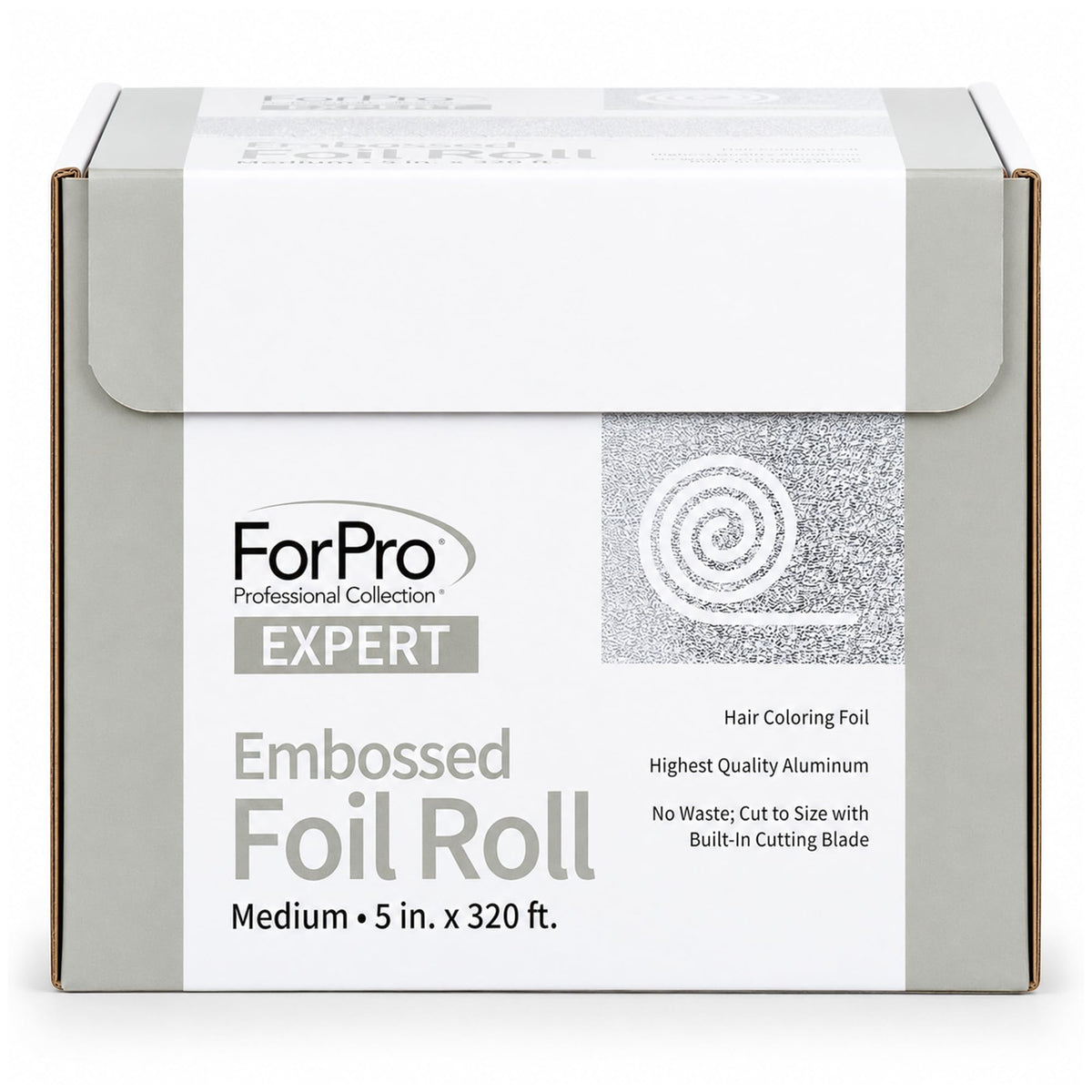 ForPro foil close-up embossed texture for improved section control