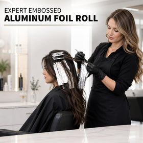 ForPro foil in use during highlighting demonstrating clean wraps