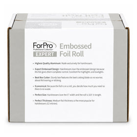 ForPro foil roll displayed to show 320 ft length and economical value
