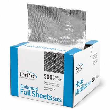 ForPro front packaging pop-up box showing 500 count and easy dispensing benefit