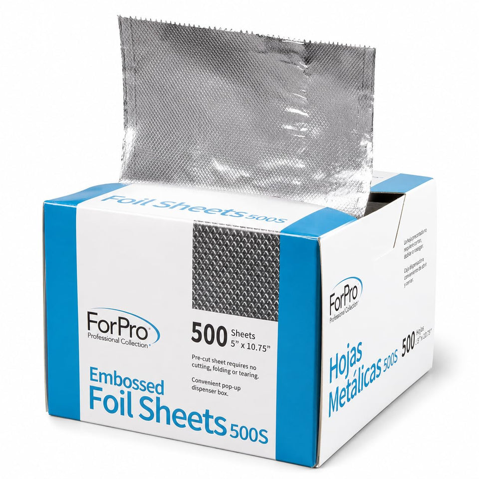 ForPro front packaging pop-up box showing 500 count and easy dispensing benefit