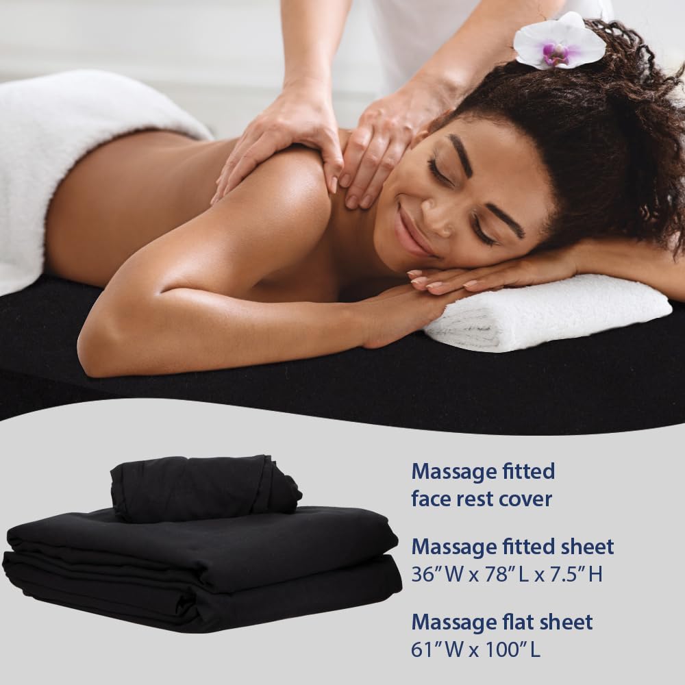 ForPro lifestyle shot of sheets in a therapy room showing clean professional look