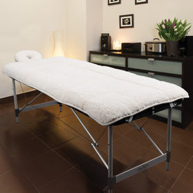 ForPro on massage table in treatment room showing professional presentation
