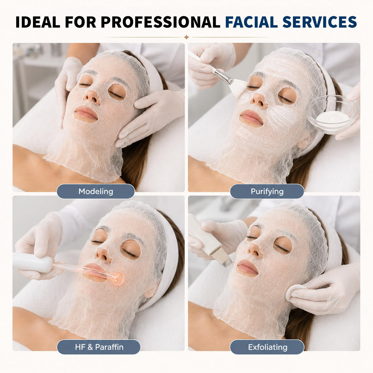 ForPro mask in treatment setting showing professional use and hygienic setup