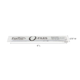 ForPro close-up of dual 100 and 180 grit texture for precise filing