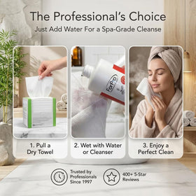 ForPro packaging label close-up showing vegan biodegradable ingredient claims