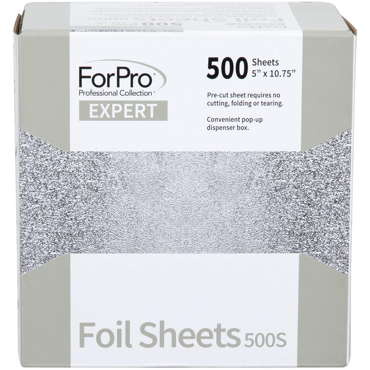 ForPro pop-up dispenser dispensing one sheet at a time, reduces waste and speeds prep