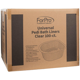 ForPro salon setup showing liner in use to speed turnaround and maintain sanitation
