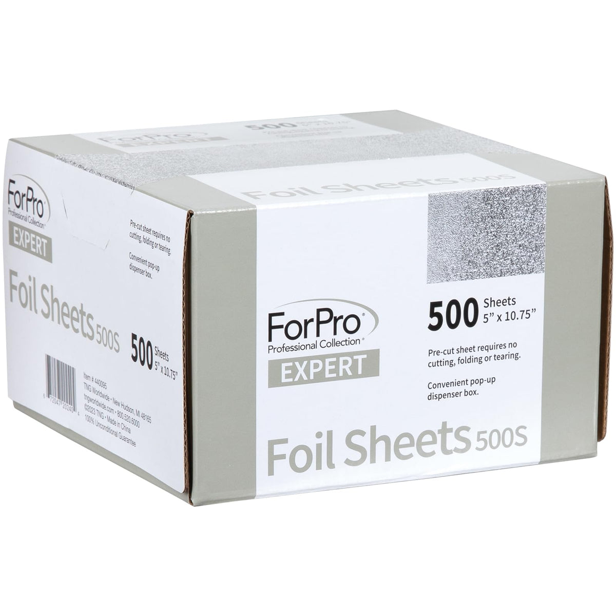 ForPro sheet next to ruler showing 5x10.75 inches, ensures consistent sizing