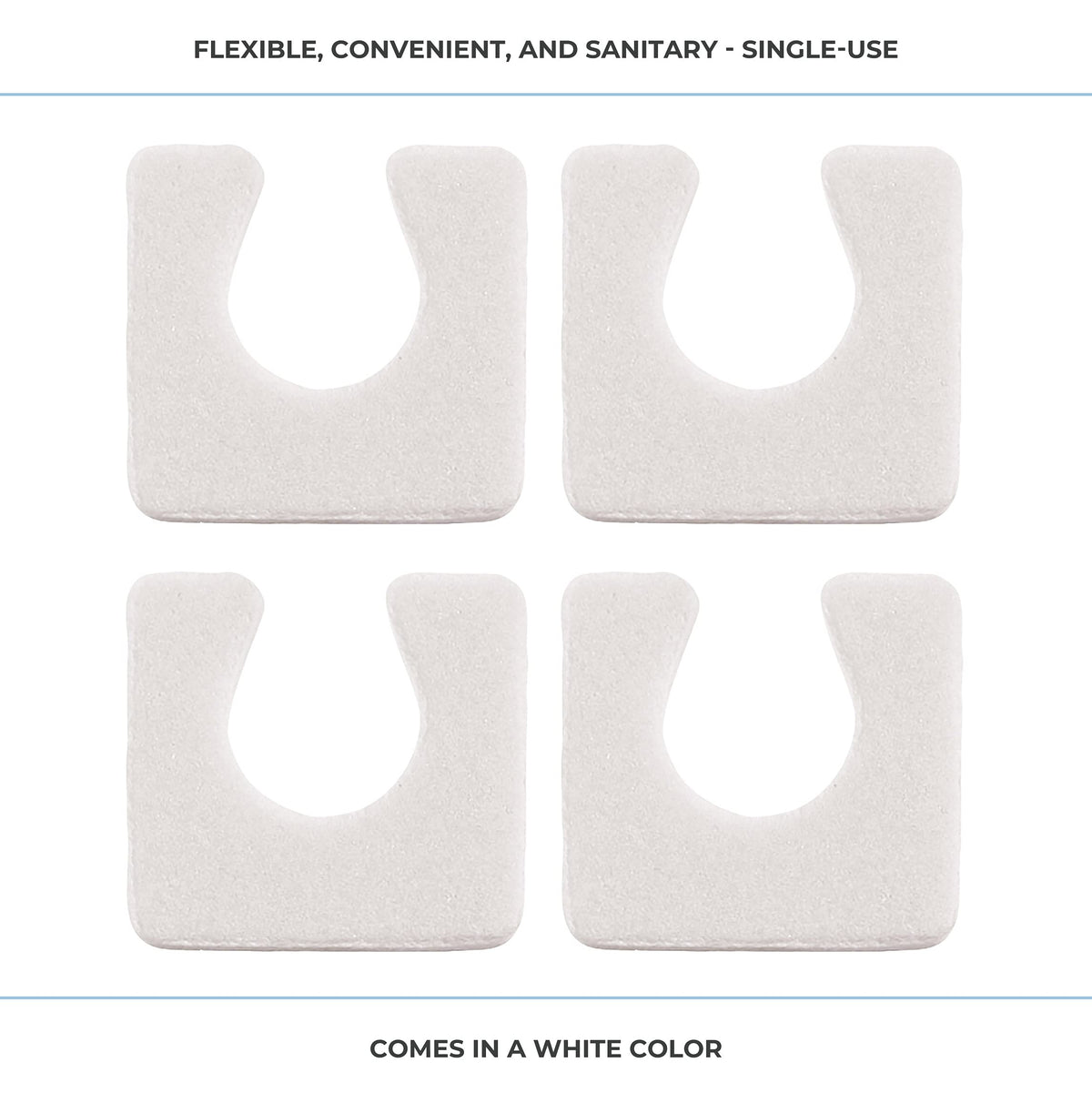 ForPro separators on salon tray convey professional hygiene benefit