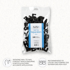 ForPro Sole separators next to ruler showing 1 inch size for precise fit
