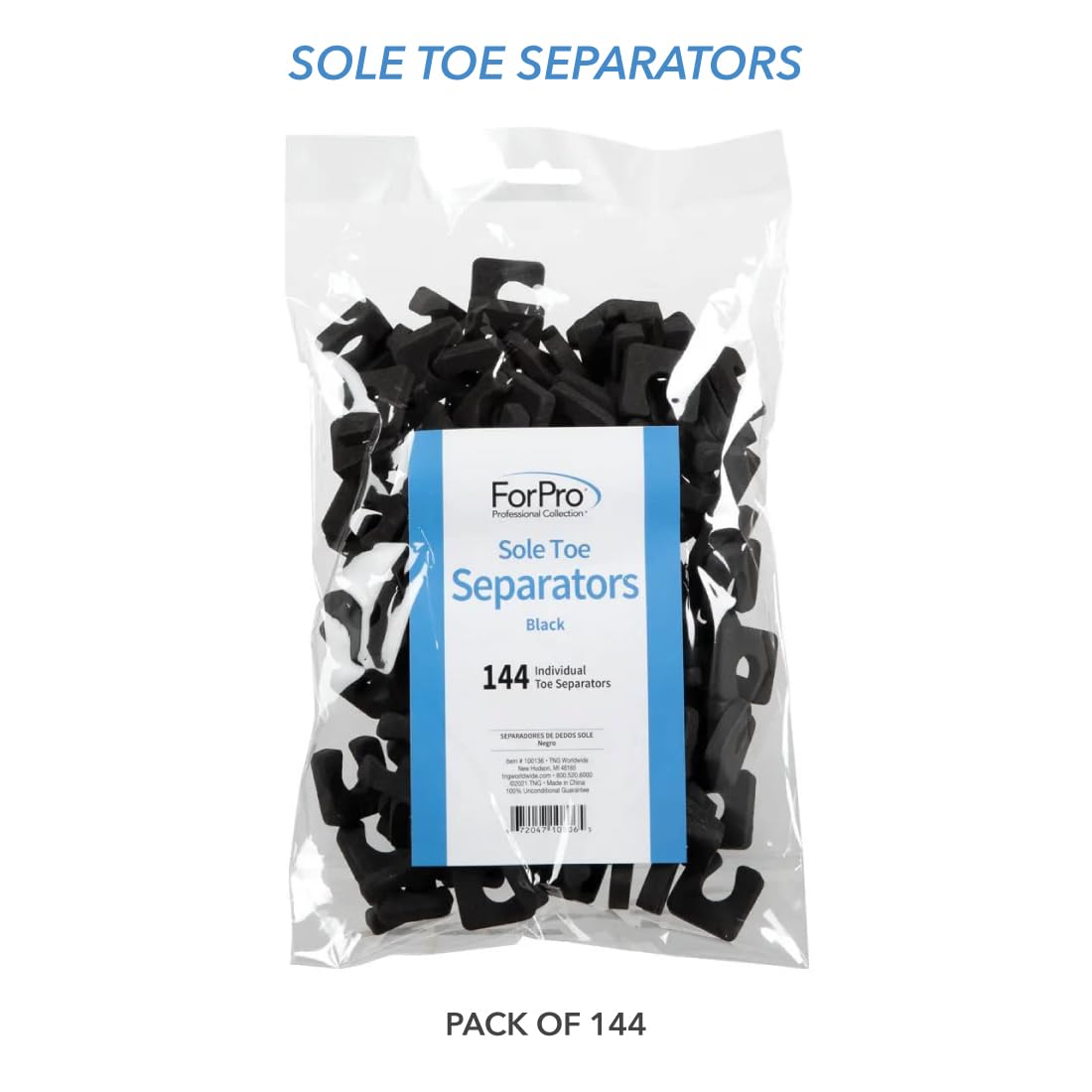 ForPro Sole single separator close-up showing soft foam and comfortable fit