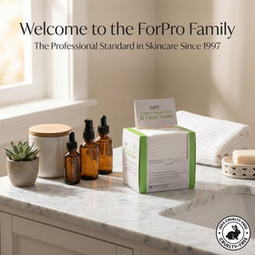 ForPro towels arranged in spa setting conveying professional, sanitary use