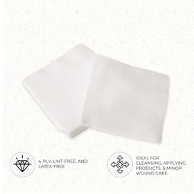 ForPro wipe removing makeup from client demonstrating gentle effective cleansing