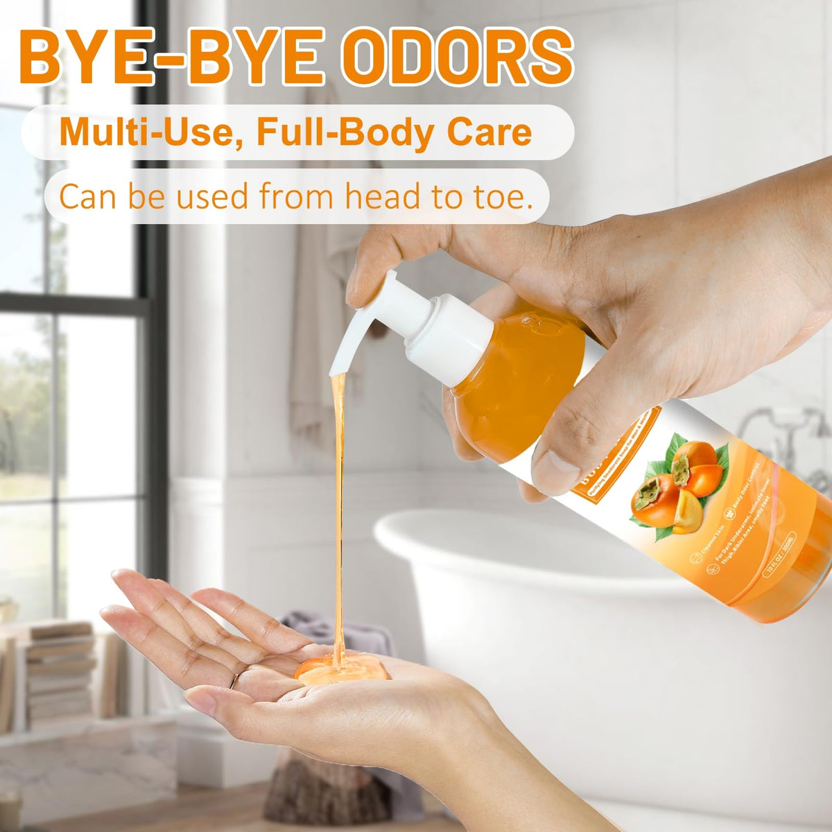 forvirness application underarm demonstration showing targeted odor-control use benefit