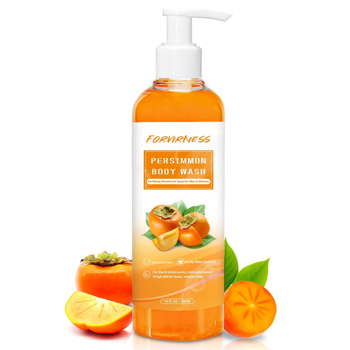forvirness front packaging pump bottle showing clean design and easy dispensing benefit