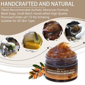 forvirness close-up of thick dark paste texture showing moisturizing richness
