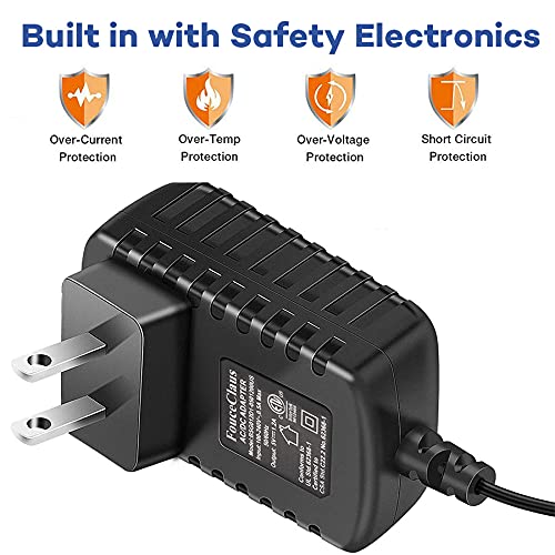 FouceClaus adapter with full 6ft cord spread for extended reach convenience