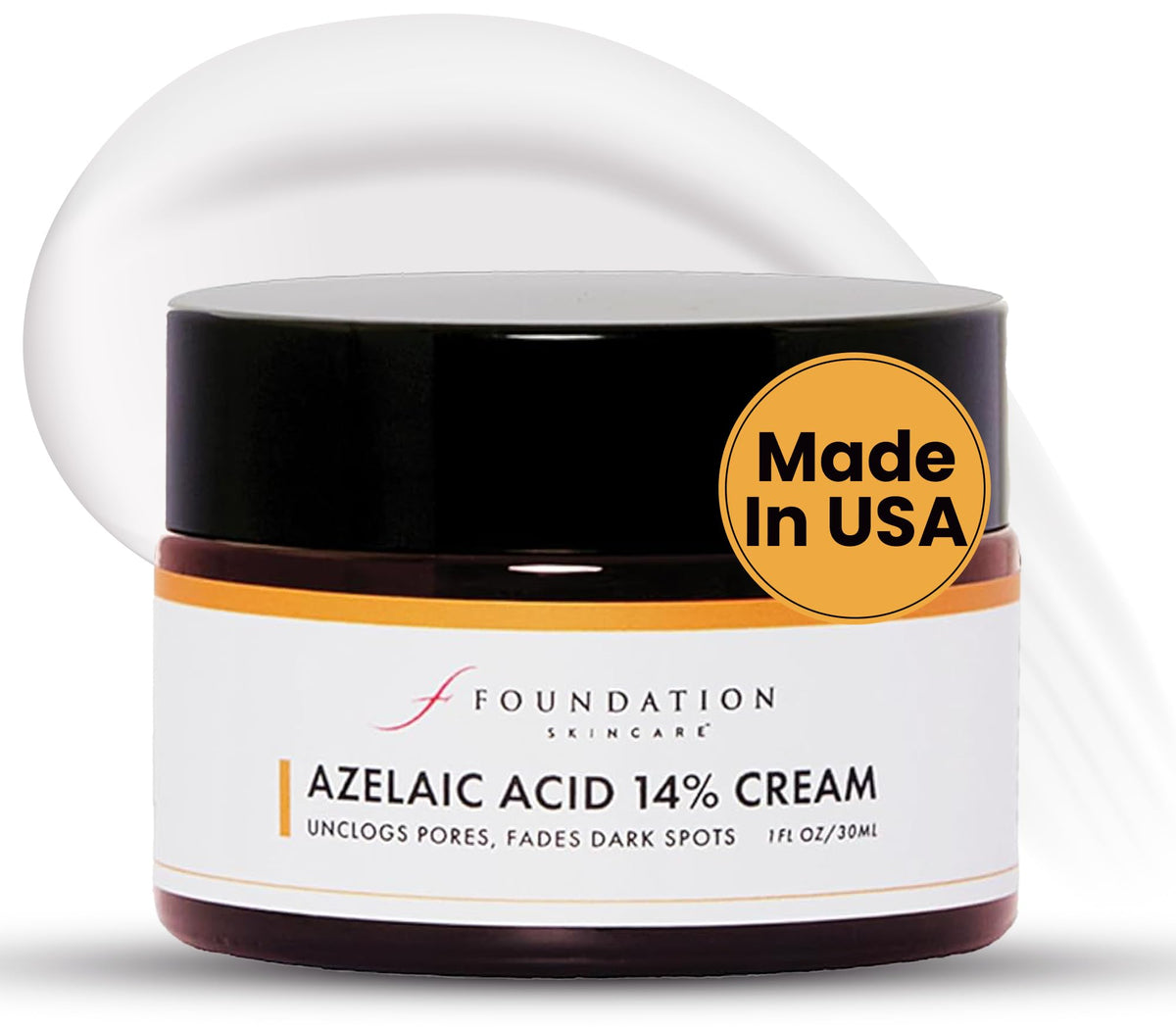 Foundation Skincare front packaging showing tube and branding, clear product benefit