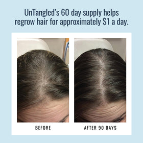 Foundation Skincare UnTangled next to a multivitamin bottle illustrating compatibility