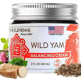 Four Elements 4E front jar showing product and clear labeling for easy identification and trust