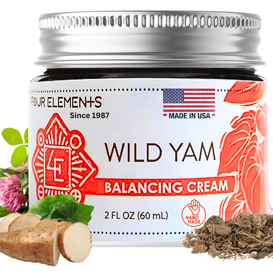 Four Elements 4E front jar showing product and clear labeling for easy identification and trust
