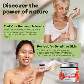 Four Elements 4E cream texture close-up highlighting smooth absorption and nourishing feel
