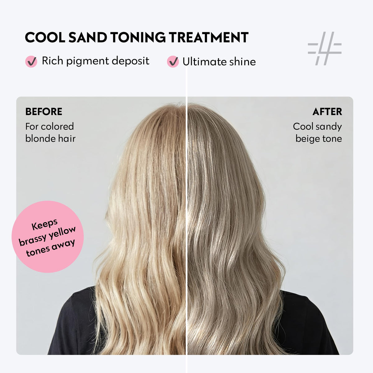 FOUR REASONS creamy texture close-up illustrating conditioning and pigment