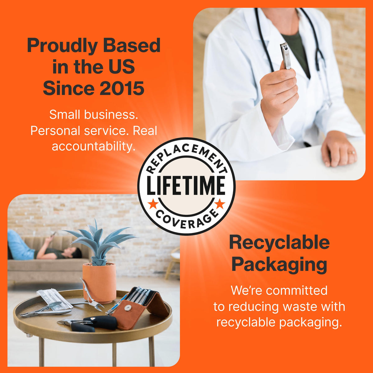 Fox Medical Equipment lifestyle bathroom setup suggesting everyday grooming ease