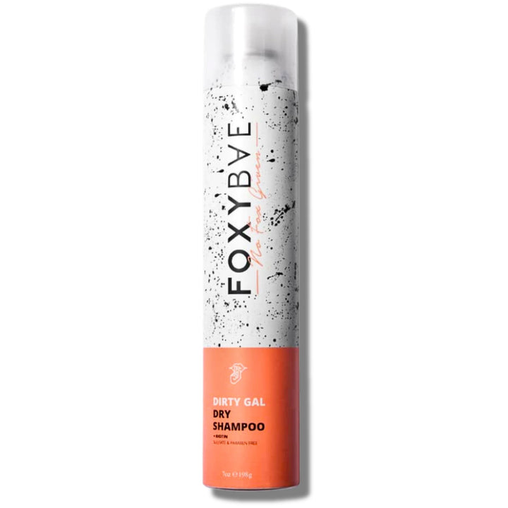 FoxyBae front packaging showcasing volumizing dry shampoo benefits