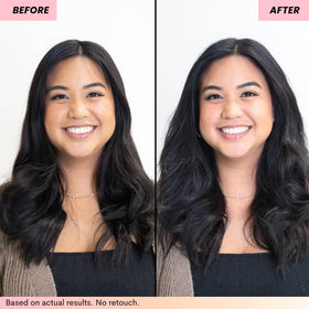 FoxyBae in morning routine setting adding volume and refreshed look