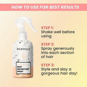 FoxyBae styled hair lifestyle shot showing glossy frizz-free results