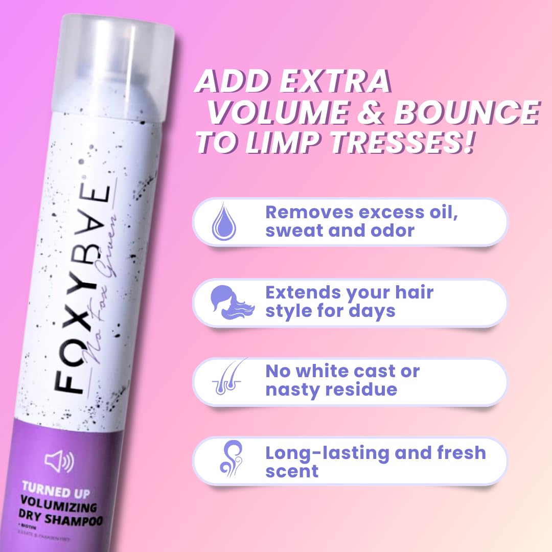 FoxyBae spray in action demonstrating quick oil absorption