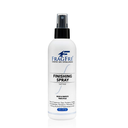 FRAGFRE front label showing fragrance-free benefit and soft hold