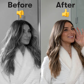 FRAMAR detangling wet hair demo reducing pull and breakage