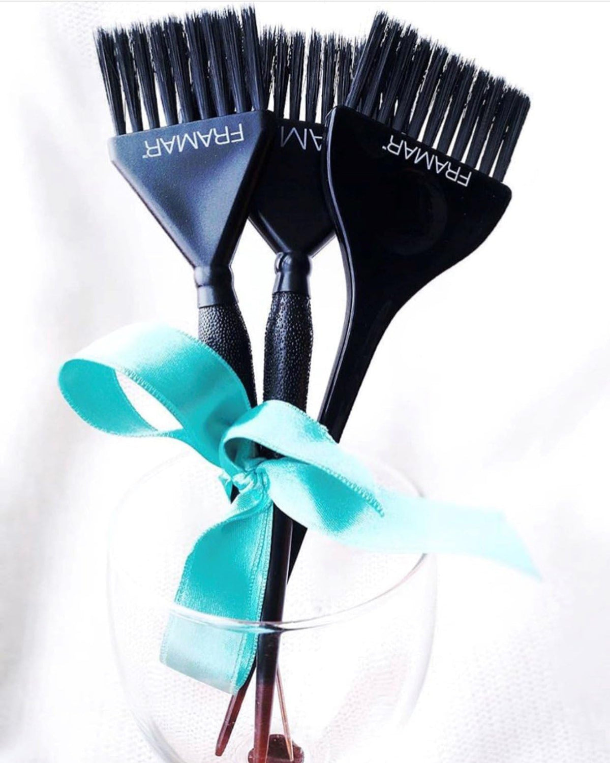 FRAMAR classic brush loaded with color for balanced application and control