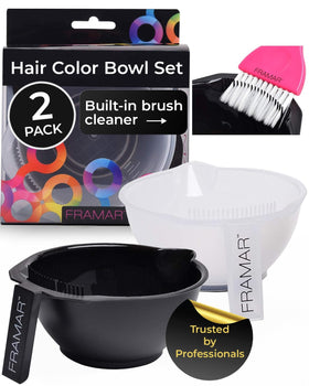 FRAMAR front view of two bowls showing durable design and professional look