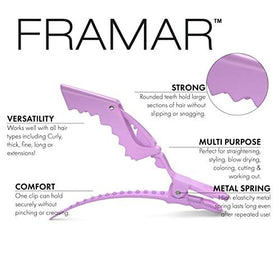 FRAMAR close-up of metal spring detail highlighting long-lasting tension and reliability