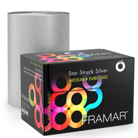 FRAMAR front packaging showing 320 ft roll and dispenser benefit of easy access
