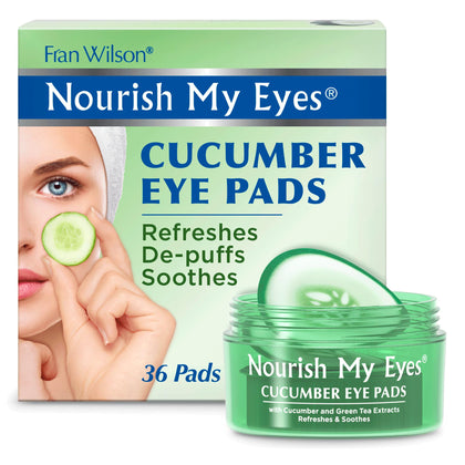 Fran Wilson front packaging showing 36-count eye pads for quick refresh